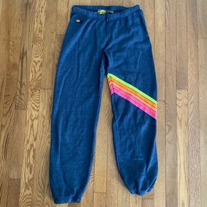 AVIATOR NATION CHEVRON 5 SWEATPANTS